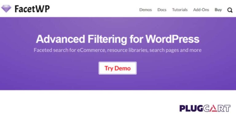 FacetWP Plugin – Advanced Filtering for WordPress 4.4.1