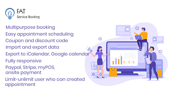 Fat Services Booking - Automated Booking and Online Scheduling 5.7