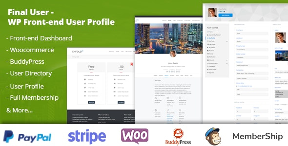 Final User - WP Front-end User Profiles 1.2.5