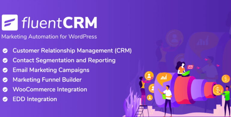 FluentCRM Pro – Email Marketing Automation For WP 2.9.86