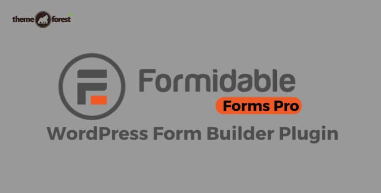 Formidable Forms Pro – WordPress Form Builder Plugin 6.27