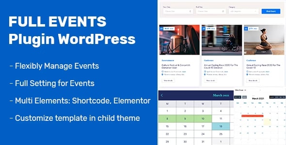 FullEvents - Event Plugin WordPress 1.3.2
