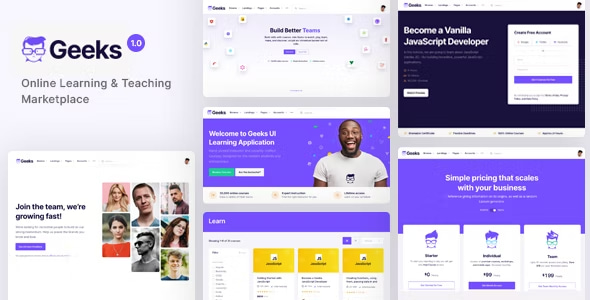 Geeks Theme - Online Learning Marketplace WordPress Theme 1.2.36