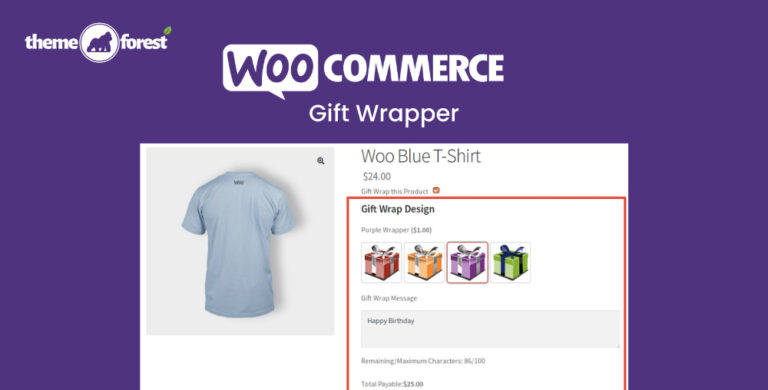 Gift Wrapper for WooCommerce 6.4.0