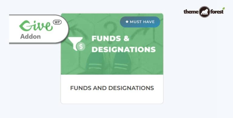 GiveWP Funds and Designations Addon 2.2.0