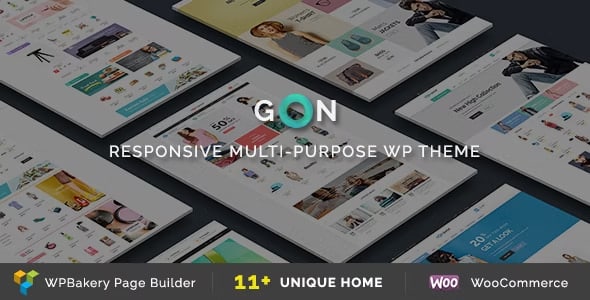 Gon Theme | Responsive Multi-Purpose WordPress Theme 2.5.3