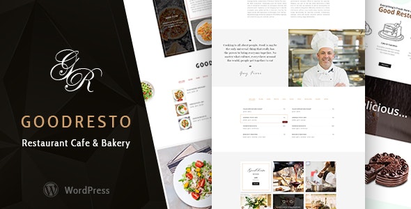 GoodResto Theme - Restaurant WordPress Theme + Woocommerce 4.7