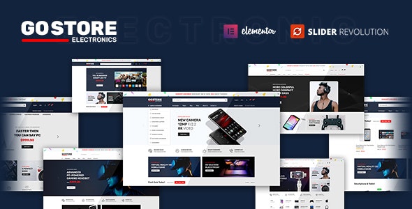 GoStore Theme - Elementor WooCommerce WordPress Theme 1.6.8