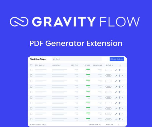 Gravity Flow PDF Generator Extension 2.0.0