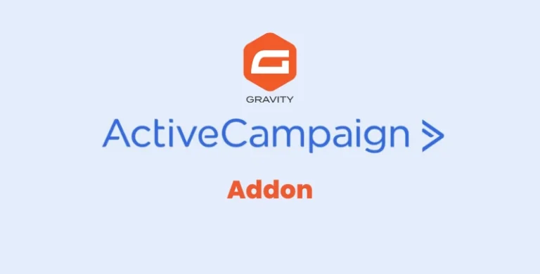 Gravity Forms Active Campaign Addon 2.2.0