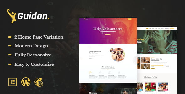 Guidan Theme - NonProfit Charity WordPress Theme 1.0