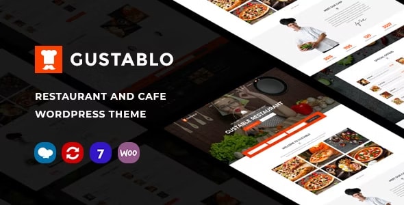 Gustablo Theme | Restaurant & Cafe Responsive WordPress Theme 1.30