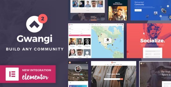 Gwangi - PRO Multi-Purpose Membership, Social Network & BuddyPress Community Theme 2.4.4