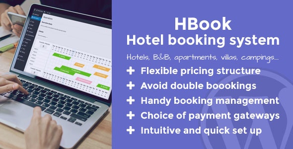 HBook - Hotel booking system - WordPress Plugin 2.1.4