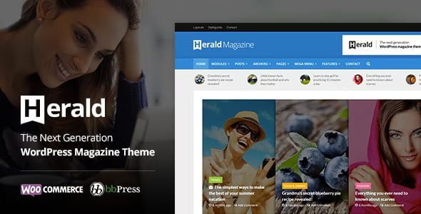 Herald - Newspaper & News Portal WordPress Theme 2.6.2