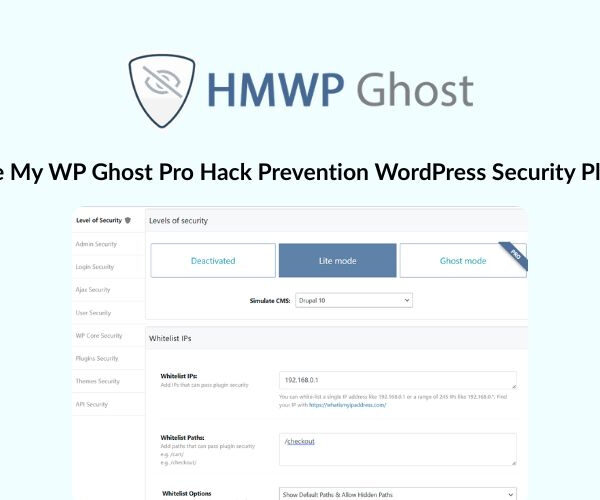 Hide My WP Ghost Pro | No. 1 Hack Prevention WordPress Security Plugin 8.2.18