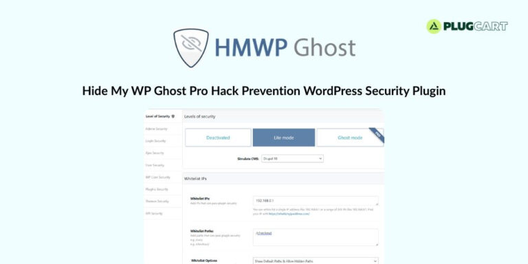 Hide My WP Ghost Pro | No. 1 Hack Prevention WordPress Security Plugin 8.2.18