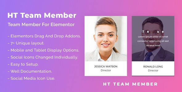 HT Team Member For Elementor 1.0.2