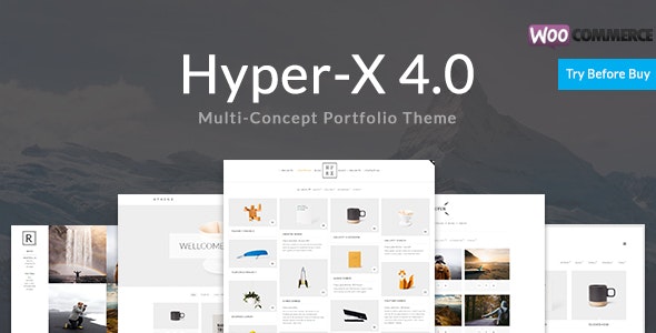 HyperX Theme - Responsive Wordpress Portfolio Theme 4.9.9.4