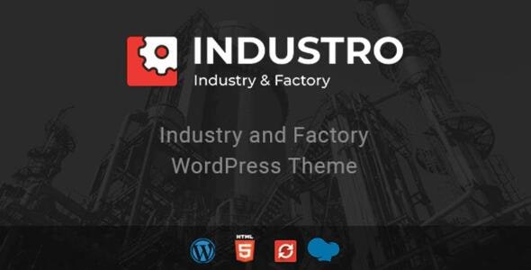 Industro Theme - Industry & Factory WordPress Theme 1.1.3