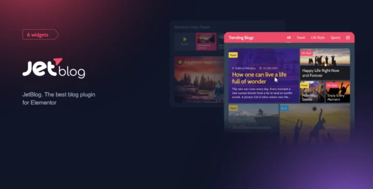 JetBlog Blogging Package for Elementor Page Builder 2.4.8