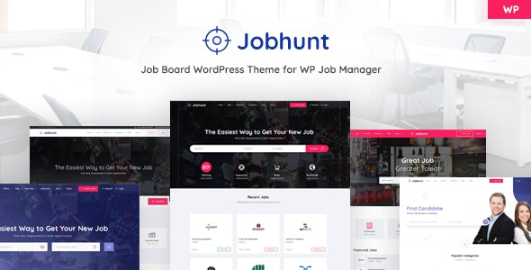 Jobhunt Theme - Job Board WordPress theme for WP Job Manager 2.1.0
