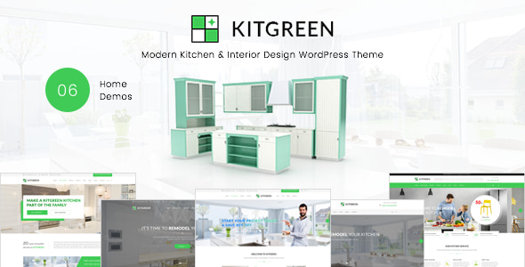 KitGreen Theme - Interior and Kitchen Design WordPress Theme 3.1.0