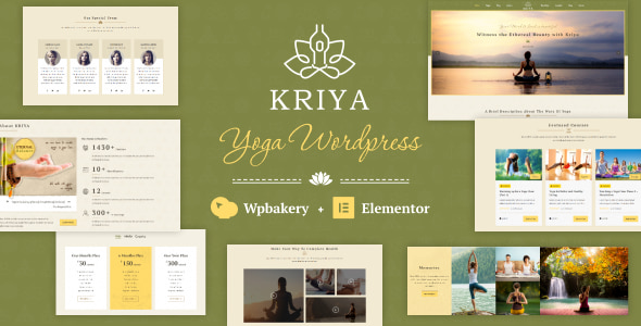 Kriya Theme – Yoga WordPress Theme 4.3