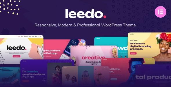 Leedo Theme – Modern, Colorful & Creative Portfolio WordPress Theme 3.0.0