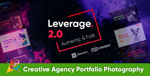 Leverage Theme - Agency and Portfolio WordPress Theme 2.2.9