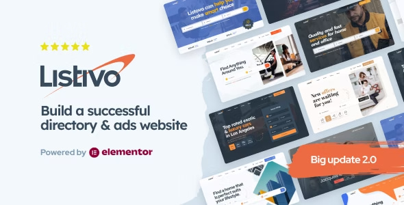 Listivo Theme- Classified Ads & Directory Listing 2.3.80