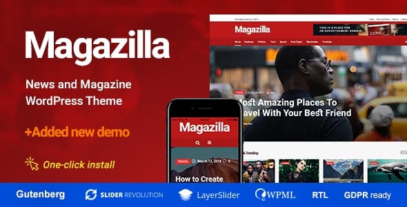 Magazilla - News & Magazine Theme 1.2.5