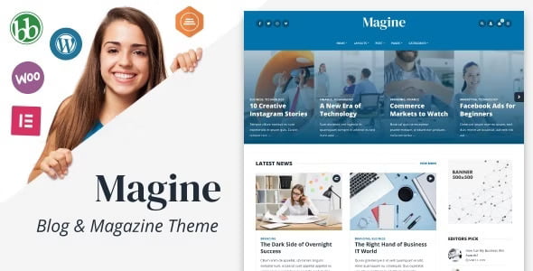 Magine Theme - Business Blog WordPress Theme 1.2.2