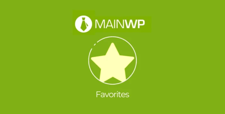 MainWP Favorites 5.1.3