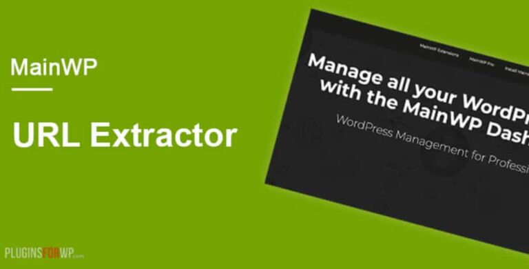 MainWP URL Extractor Extension 5.0.1