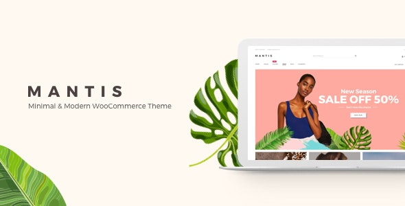Mantis Theme - Minimal & Modern WooCommerce Theme 1.6.1