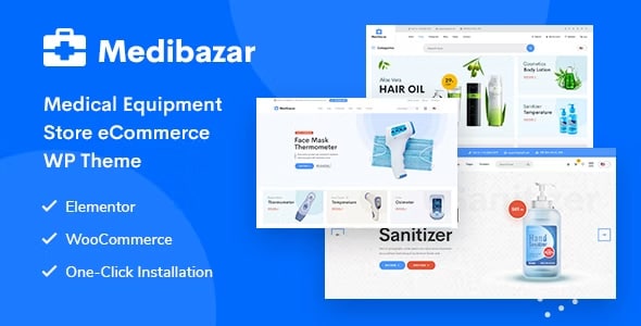 Medibazar Theme - Medical WooCommerce Theme 1.9.3