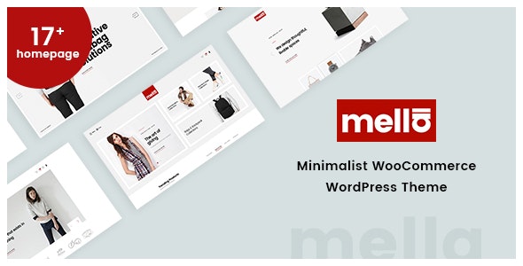 Mella Theme - Minimalist Ajax WooCommerce WordPress Theme 1.2.31