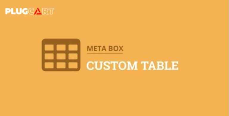 Meta Box Custom Table Addon 2.3.0