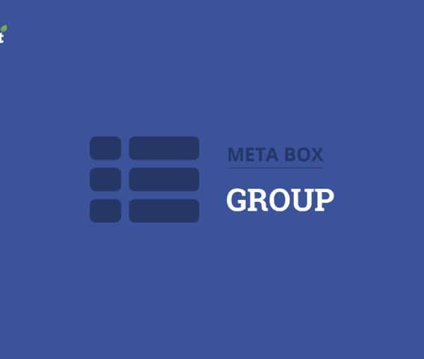Meta Box Group Addon 1.4.5