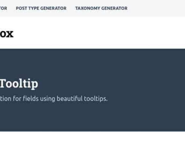 Meta Box Tooltip Addon 1.1.9