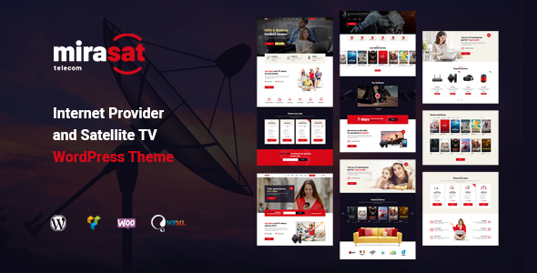 Mirasat Theme - Internet Provider and Satellite TV WordPress Theme 1.1.1