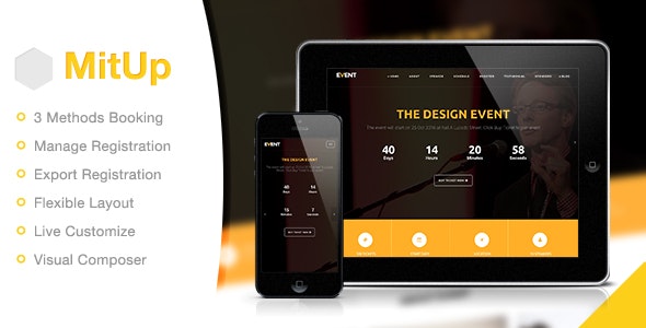 MitUp Theme - Event & Conference WordPress Theme 1.3.5