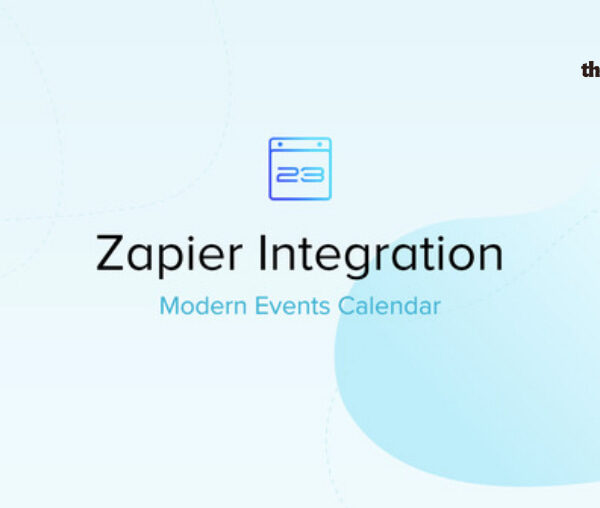 Modern Events Calendar Zapier Integration 2.3.0