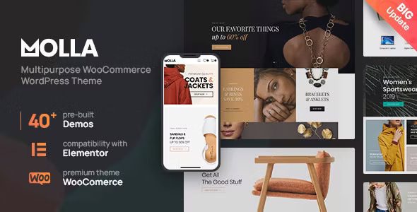 Molla | Multi-Purpose WooCommerce Theme 1.5.17