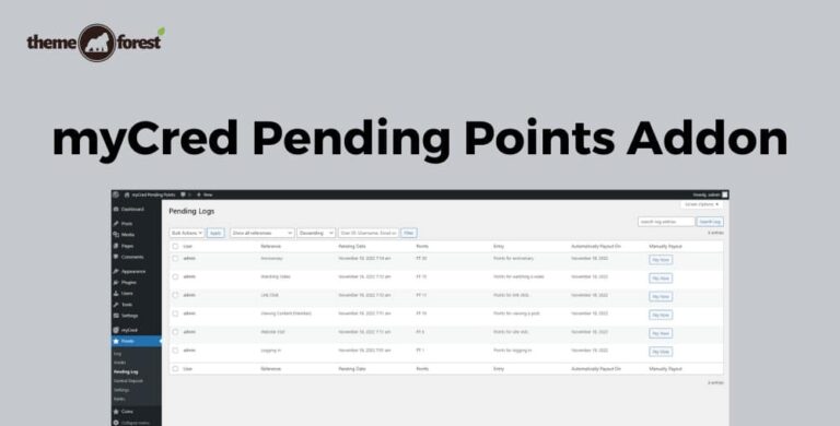 myCred Pending Points Addon 1.0.3.1