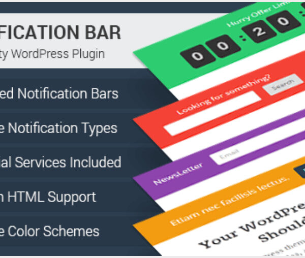 MyThemeShop WP Notification Bar Pro 1.2.1