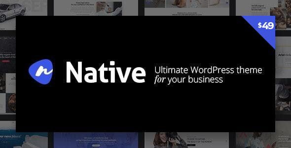 Native Theme - Stylish Multi-Purpose Creative WP Theme 1.7.112