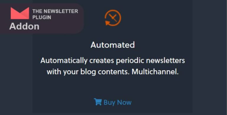 Newsletter Automated Addon 4.8.7