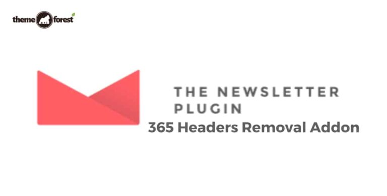 Newsletter Office 365 Headers Removal Addon 1.0.6